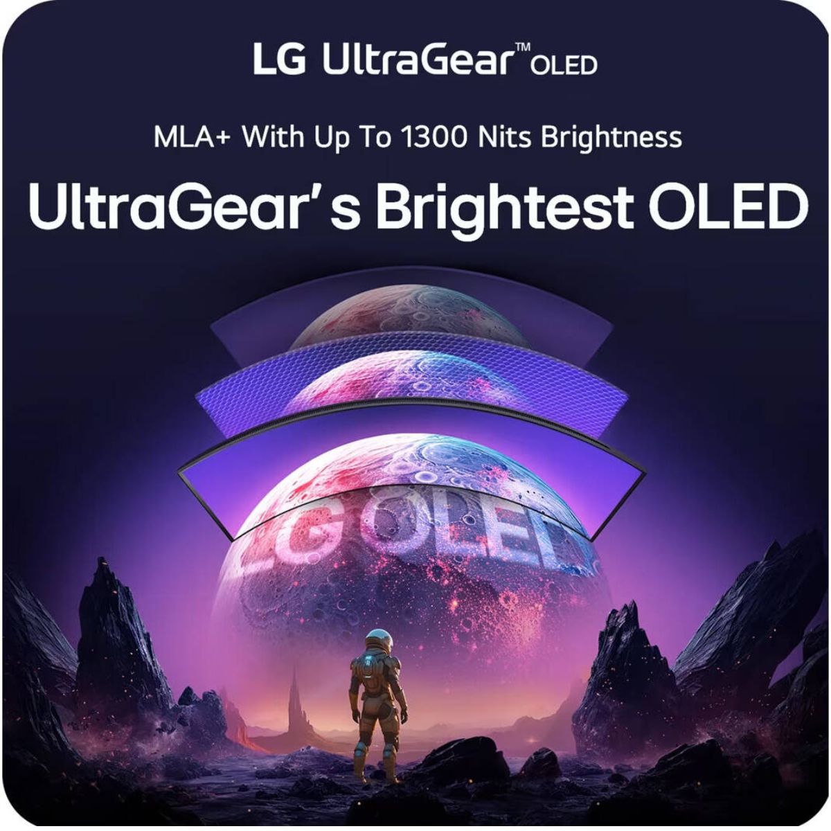LG UltraGear Gaming Monitor, 45" OLED Display, 5K2K (5120 x 2160) Resolution, 165Hz Refresh Rate, 0.03ms (GtG) Response Time, AMD FreeSync Premium Pro & NVIDIA G-Sync Technology