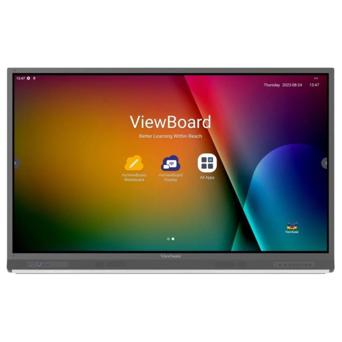 ViewSonic ViewBoard IFP6552-2F 65-Inch 4K UHD Interactive Display | 40-Point Touch | Android 13 EDLA | 8GB RAM | 64GB