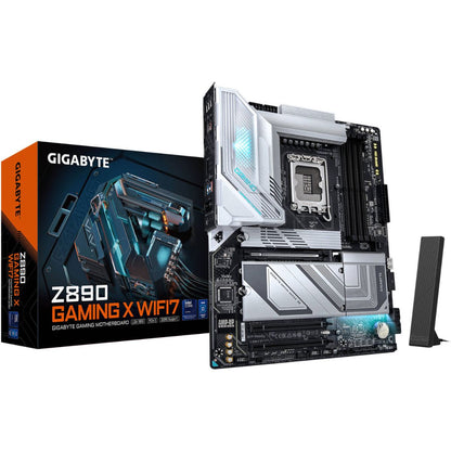 GIGABYTE Z890 Gaming X Wi-Fi 7 LGA 1851 ATX Motherboard, Intel Z890 Chipset, 4x DDR5 DIMM Slot, Up to 256GB Max Memory, Wi-Fi 7 & BT 5.4, PCIe 5.0 x16, 4x M.2 Slots, Black | Z890-GAMING-X-WIFI7