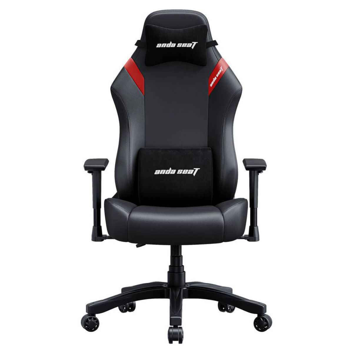 AndaSeat Luna Series Gaming Chair | Premium Breathable PVC Leather | 1D Adjustable Armrests | 90°–160° Reclining Backrest | 60mm PU Rubber Casters | Class 4 Hydraulic Pistons