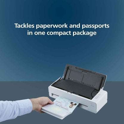 Ricoh fi-800R Ultra-Compact, Color Duplex Document Scanner with Dual Auto Document Feeders (ADF) | PA03795-B001