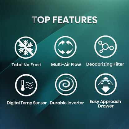 Hisense 599 L Double Door Top Mount Refrigerator – Silver, Model RT599N4AS