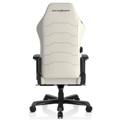 DXRacer 1238S Master Series Gaming Chair | Microfiber Leather Upholstery | 4D Adjustable Armrests | Multi-Functional Tilt Mechanism | High-Density Mold Shaping Foam | XL Size | Black / White