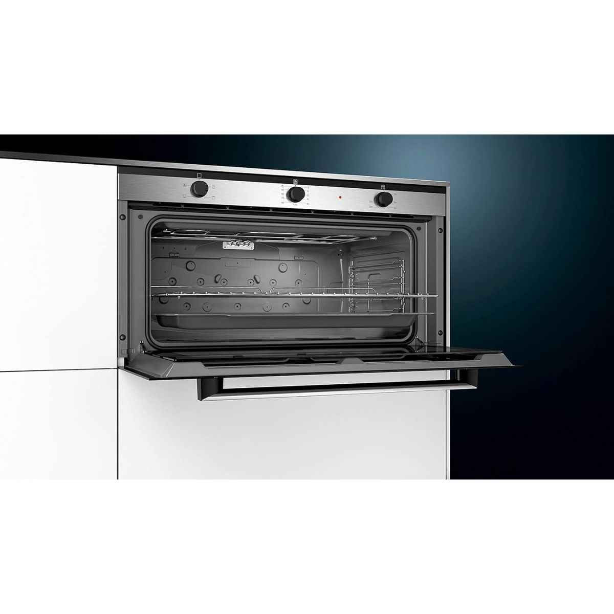 Siemens VB011CBR0M Built-In Oven – 85L Capacity, 3 Cooking Modes, Knob Control, Integrated Cleaning System, Black/Stainless Steel