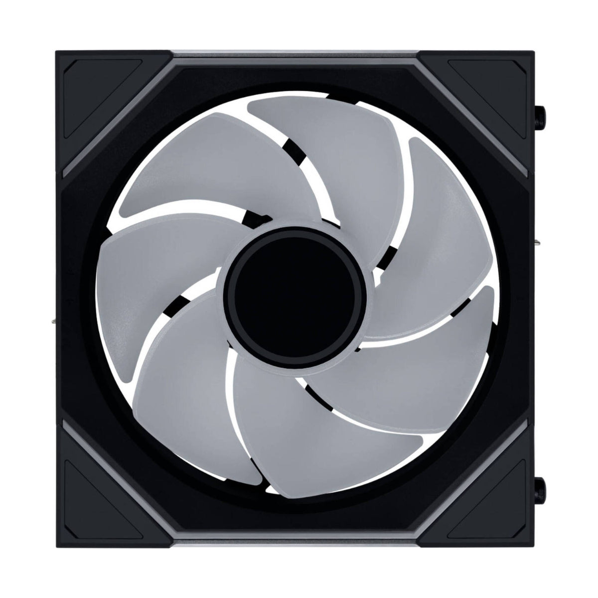 Lian-Li UNI FAN SL-INF Wireless Reverse Blade 120mm Case Fans – 2200 RPM, 69.7 CFM Airflow, FDB Bearing, Pack of 3 | Black / White