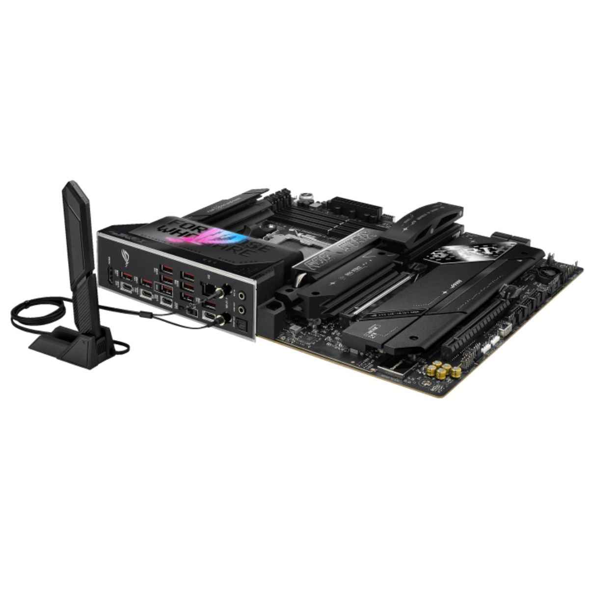 Asus ROG STRIX X870E-E GAMING WIFI, DDR5 Motherboard For AMD AM5 Processors, Wi-Fi 7, AI Intelligence, Up To 256GB RAM EXPO, AI Overclocking, 2xUSB4 Ports, Gen 5 PCIe