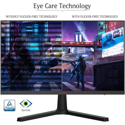 Koorui 24E4 Gaming Monitor – 24" FHD VA Display, 165Hz Refresh Rate, 1ms (MPRT), AdaptiveSync, 85% DCI-P3 Color Gamut