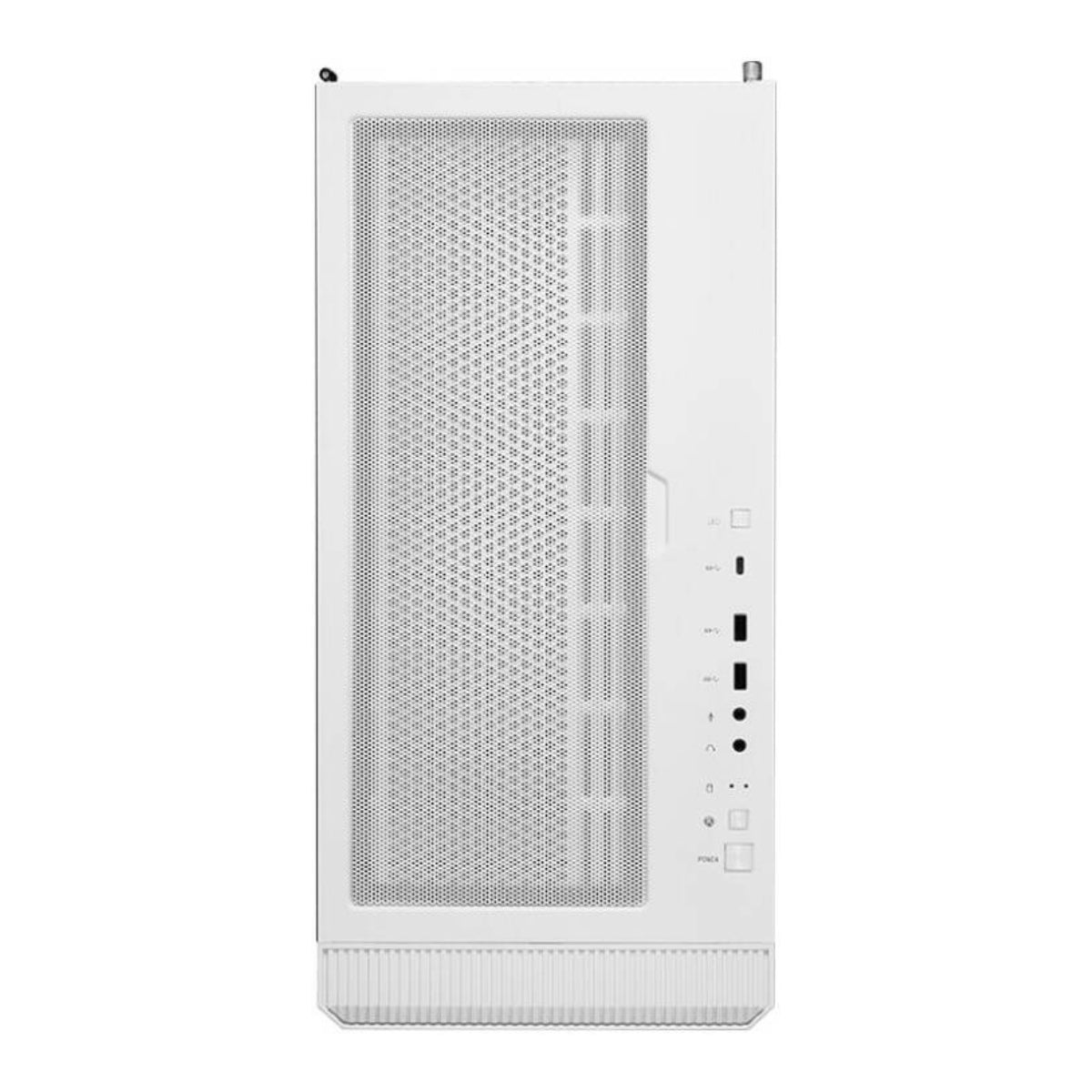 MSI MPG VELOX 100R Mid-Tower ATX Gaming PC White Case, Tempered Glass Front Panel, 4x 120mm ARGB Fans, Support Up to 360mm Radiator, Vertical GPU Mount, Optimized Airflow, Type-C