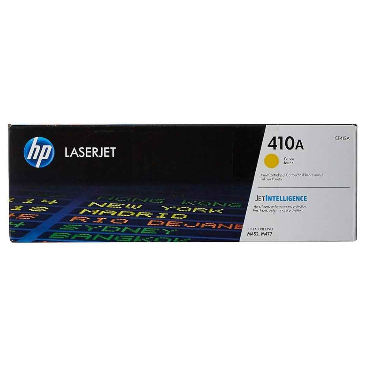 HP 410A Original LaserJet Toner Cartridges | Black, Cyan, Magenta & Yellow | Genuine HP Color Laser Toner for Professional Business Printing