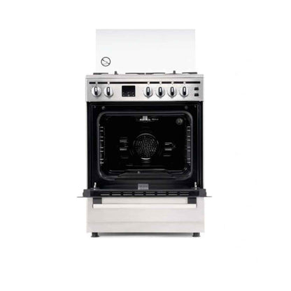 Terim TERGC66ST Freestanding Gas Cooker – 60 × 60 cm, 4-Burner, Stainless Steel