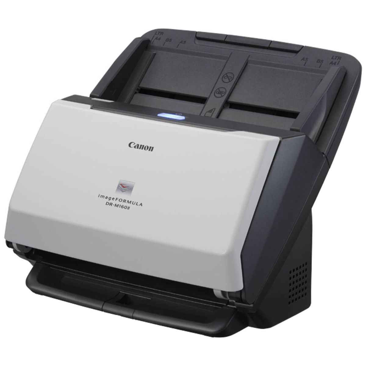 Canon imageFORMULA DR-M160II Desktop Scanner, CMOS CIS 1 Line Sensor, 600 DPI Resolution, Up To 120 IPM Scanning Speed, High speed USB 2.0 Interface, 75 Sheets Feeder Capacity | 9725B003AH