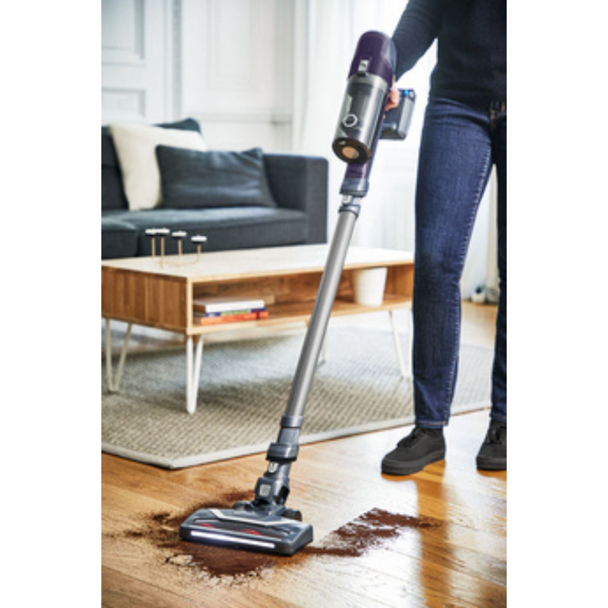 Tefal X-Pert 6.6 TY6837 Cordless Handstick Vacuum – 100W, 0.55L, Lightweight Cleaning Solution