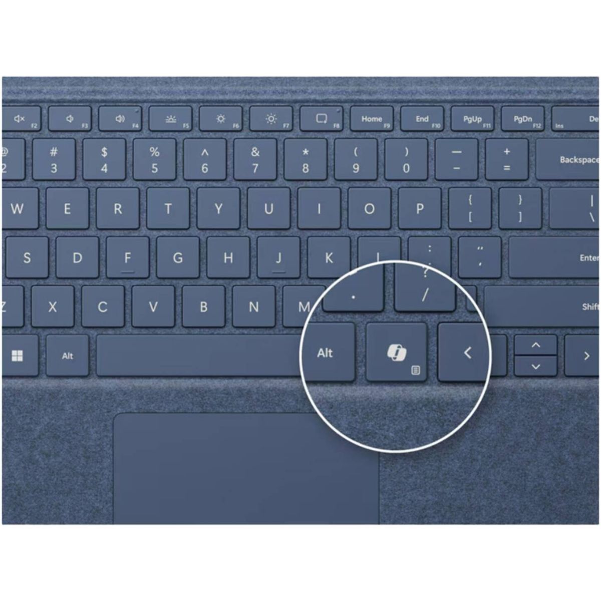 Microsoft Surface Pro Keyboard With Slim Pen, , Surface Pro (11th Edition), 10 for Business, 9, 8 & X, English - Arabic Layout, Black