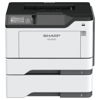 Sharp MX-B468P A4 Monochrome Printer – 44ppm, 1200 x 1200 dpi, Automatic Duplex, Expandable Paper Capacity
