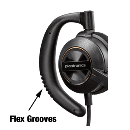 Poly Plantronics - Encore Pro HW540 88828-01 Convertible Headet - Wired Convertible (3 wearing styles) Headset with Boom Mic