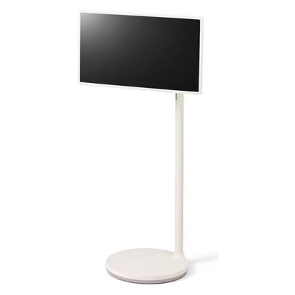 LG StanbyME Movable Smart Screen 27" FHD LCD Display, 60Hz Native Refresh Rate, a7 Gen4 Processor, ThinkQ AI Technology, Full Web Browser, Wi-Fi & Bluetooth Connectivity, White