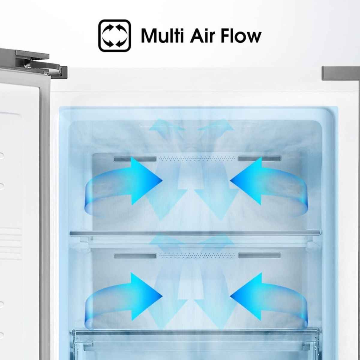 Hisense 356L (Gross) Upright Freezer – FV356N4ASU, No Frost & Digital Display