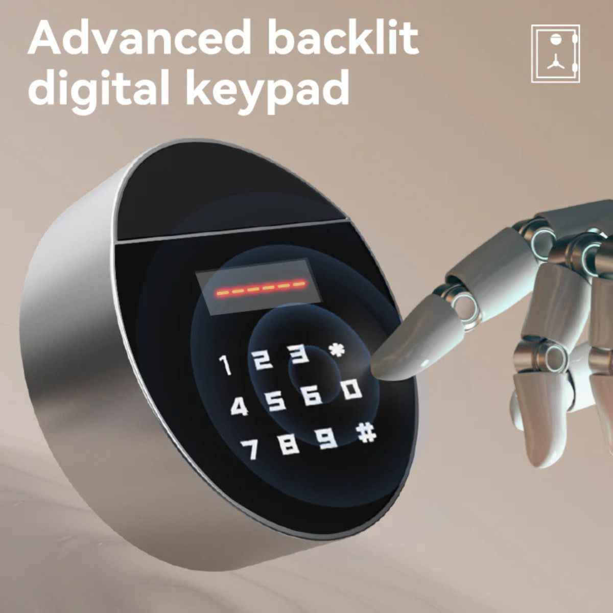 Deli T602 Fireproof Safe, Digital Security Safe Box for Home & Office, Heavy-Duty 1-Hour Fireproof Steel Safe 68kg (80x45x40cm) Dark Grey