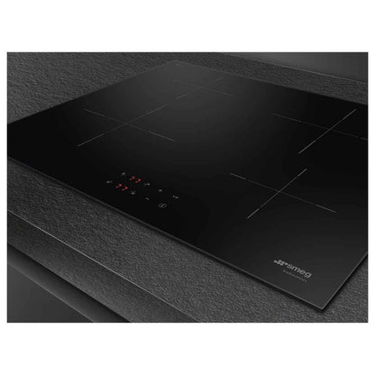 Smeg SI2641D Built-In Universal Aesthetic Induction Hob, 60cm Size, Black