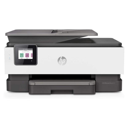 HP OfficeJet Pro 8023 All-in-One Printer, Print Copy Scan Fax, Wireless Connectivity, Automatic Duplex Printing, White | 1KR64B (Used Unit with Box)