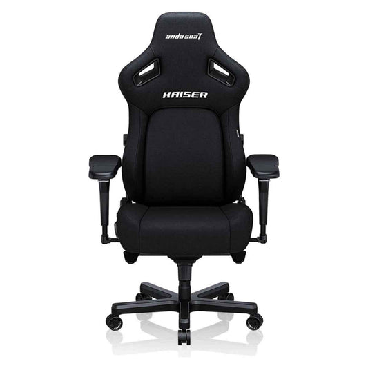 AndaSeat Kaiser 4 Series XL – Premium Gaming Chair (Linen Fabric, Carbon Black)