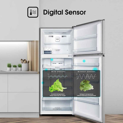 Hisense 488L Gross Top Mount Refrigerator – RT488N4ASU1, with Inverter Compressor & No Frost
