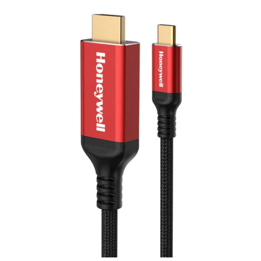 Honeywell Type C to 2.0 HDMI Cable, 4Kx2K@60Hz UHD Resolution, 2M, 18GBPS, High-Speed, Male to Male, Compatible with TV, Laptop, Type-C Smartphone, Projector, etc