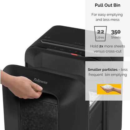 Fellowes Powershred LX200 – Compact Micro-Cut Shredder (12-Sheet, P-4 Security, 6-Gal Bin)