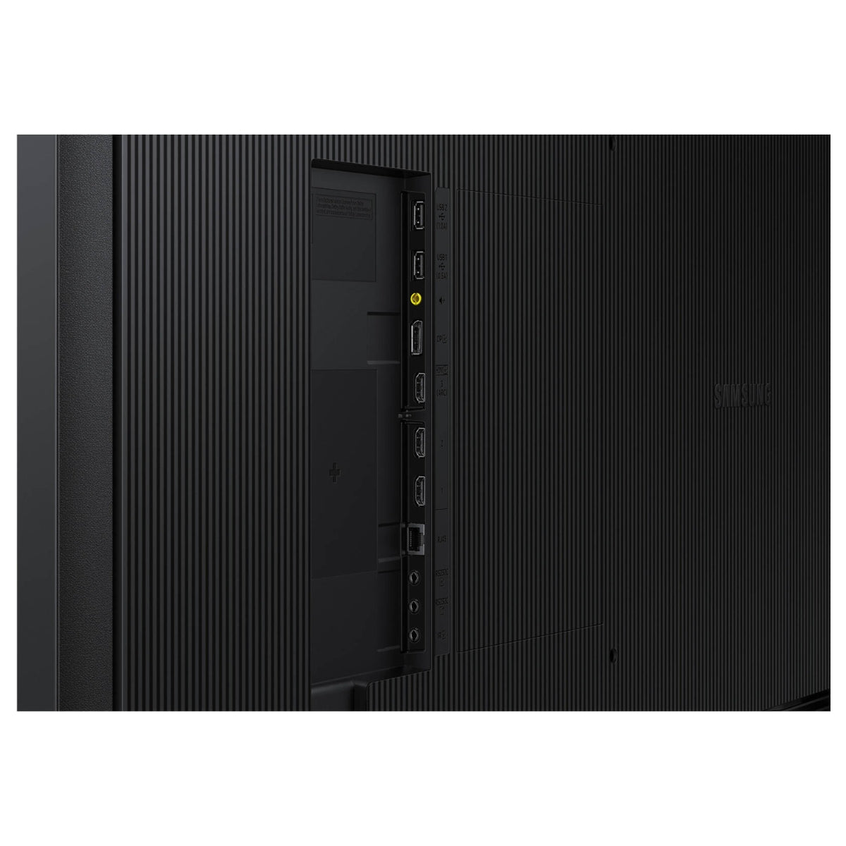 Samsung QHC Series Digital Signage, 65" VA Display, 4K UHD Resolution, Quantum Processor Lite 4K, 24 / 7 Operation Hour, Temperature Sensor, Ambient Sensor, Black | LH65QHCEBGCXUE