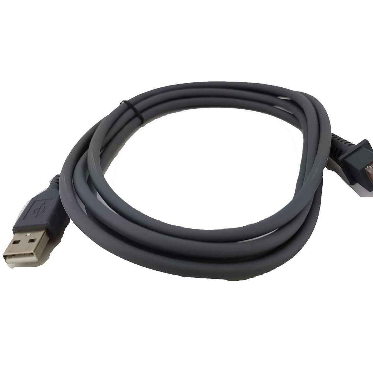 Datalogic QD2430-BKK1S QuickScan 2D Laser Corded Barcode Scanner, 2D Imager, General Purpose, Handheld, USB Kit with 90A052065 Cable, Black