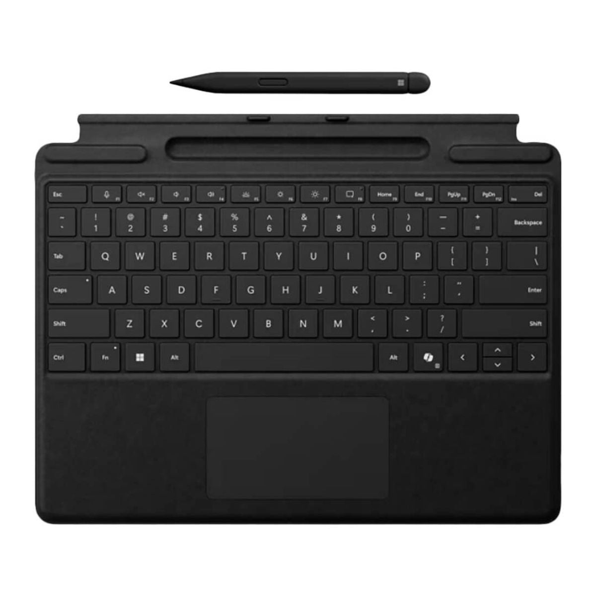 Microsoft Surface Pro Keyboard With Slim Pen, , Surface Pro (11th Edition), 10 for Business, 9, 8 & X, English - Arabic Layout, Black