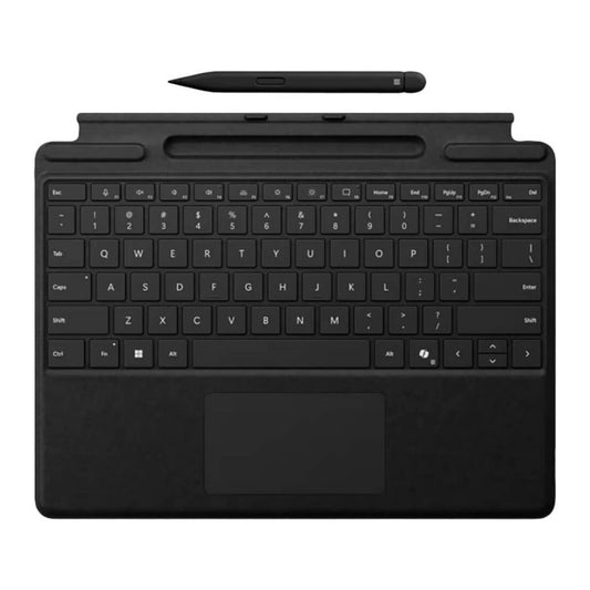 Microsoft Surface Pro Keyboard With Slim Pen, , Surface Pro (11th Edition), 10 for Business, 9, 8 & X, English - Arabic Layout, Black