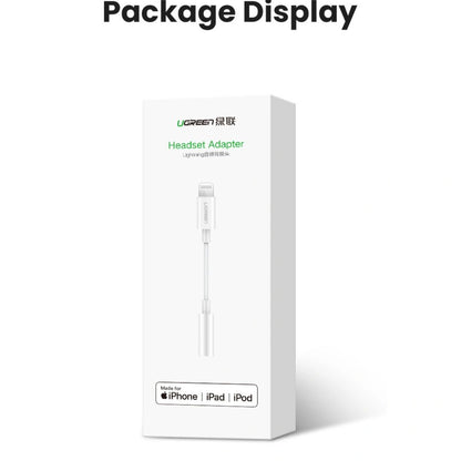 UGREEN US212 Lightning to 3.5mm Adaptor | MFi Certified | 30759