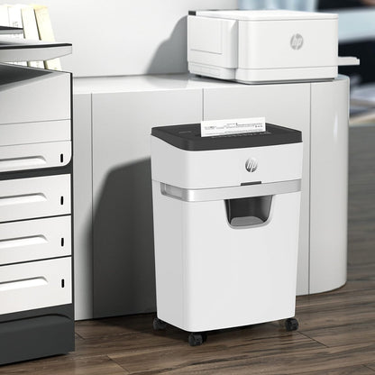HP OneShred 12MC 2806 – Micro-Cut Paper Shredder (Up to 12 Sheets, P-5 Security)