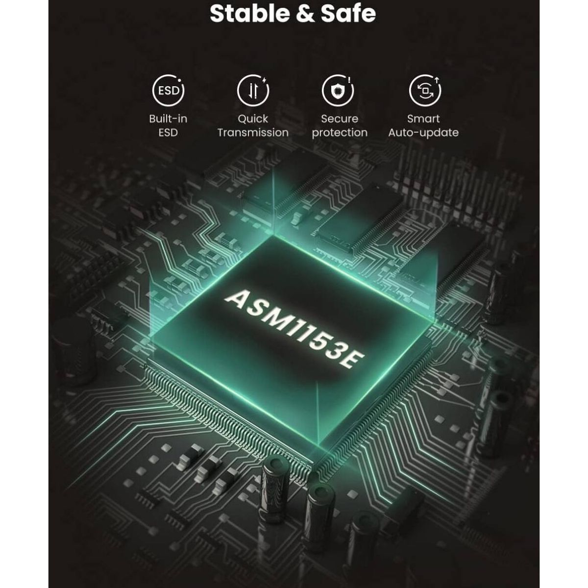 UGREEN CM321 USB-C 3.0 to 2.5-Inch SATA Converter | 50cm | 70610