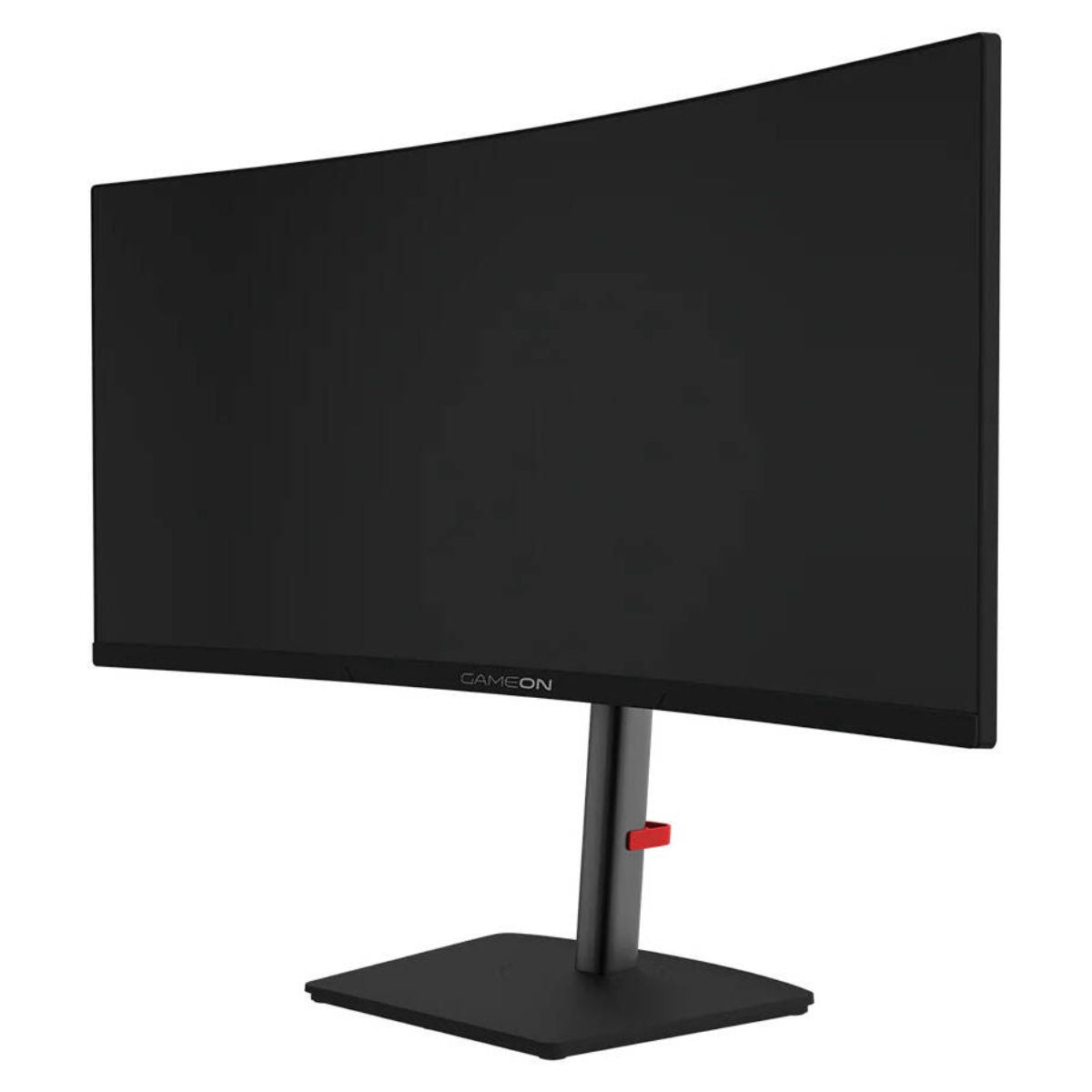 GAMEON Spectra Pro Series Monitor, 34" Fast VA Curved Display, WQHD Resolution, 180Hz Refresh Rate, 0.5ms (MPRT) Response Time, Adaptive-Sync & VRR, R1500 Curvature, Black | GOC34WQHD180VA