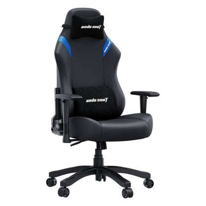 AndaSeat Luna Series Gaming Chair – Fabric Linen, 1D Armrest, Class 4 Gas Lift, 90°–160° Recline - Black, Black/Blue, Black/Red, Gray