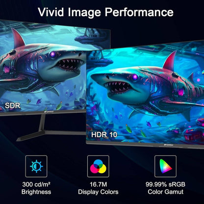 Sansui 24" X3A Full HD Monitor – 100Hz, IPS, 5ms, FreeSync, HDMI (ES-24X3A)