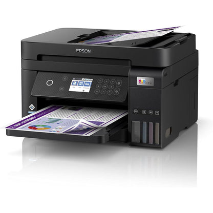 Epson EcoTank L6270 A4 Wi-Fi Duplex All-in-One Ink Tank Printer | Print, Scan & Copy | ADF | Borderless Printing | Ink Filled Machine | With Box | C11CJ61407