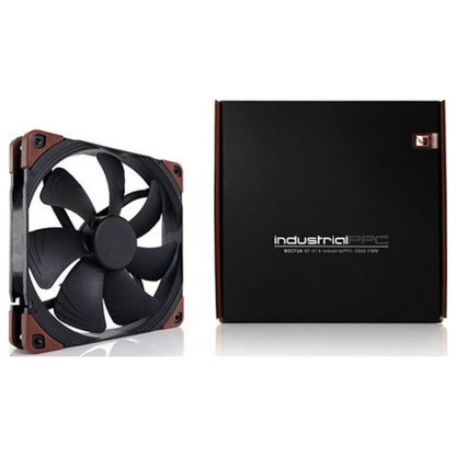 Noctua NF-A14 industrialPPC-3000 PWM Industrial Cooling Fan, 140mm, 3000 RPM, IP52 Water & Dust Resistant, Heavy-Duty PWM Cooling Fan, Black | NF-A14 iPPC-3000 PWM