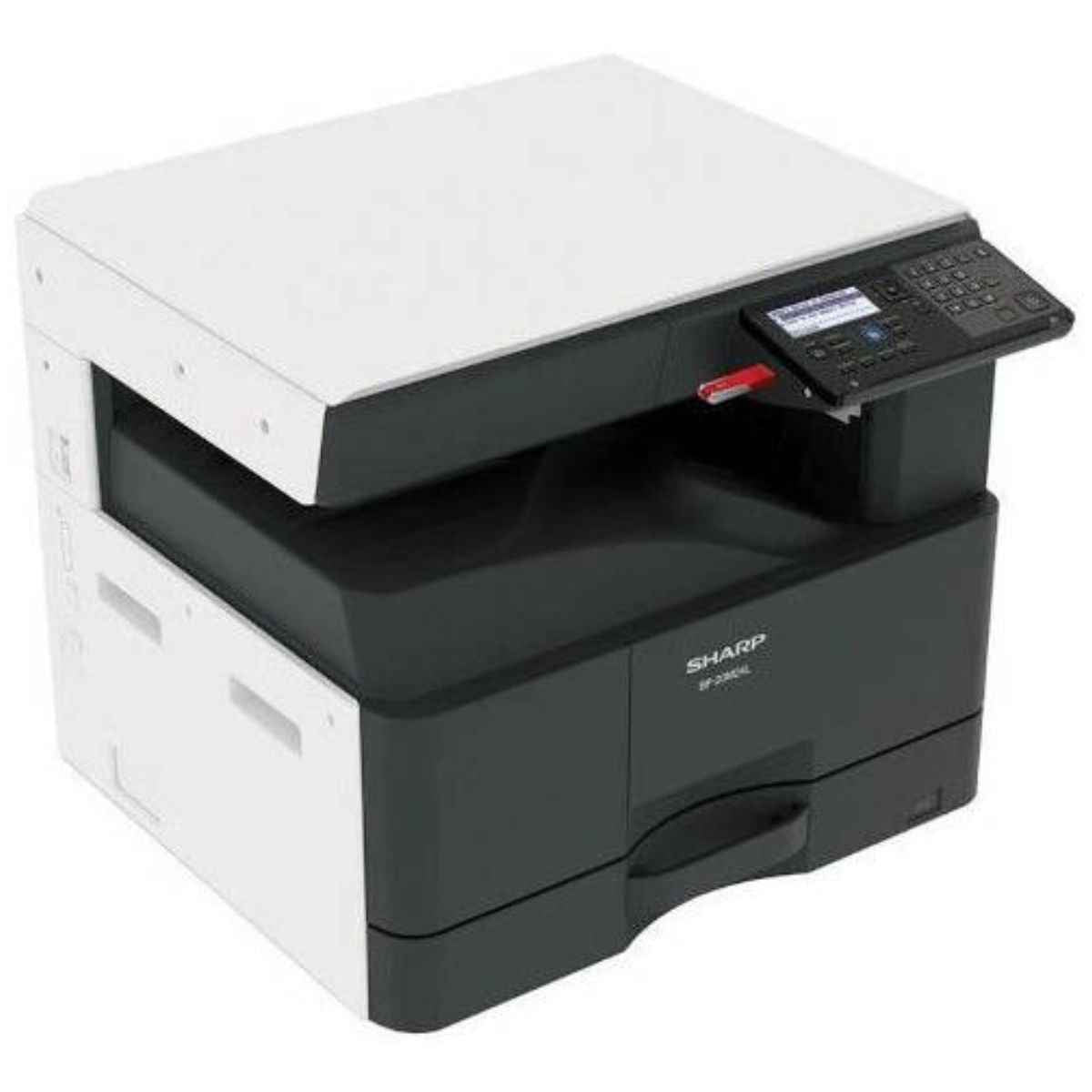 Sharp BP-20M24L A3 Black & White Digital Multifunction Printer – 24 ppm Print/Copy, Network Print, Duplex, 600×600 dpi, 1,850-Sheet Capacity