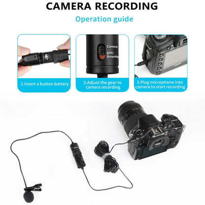 Boya BY-M1 Lavalier Microphone – Black