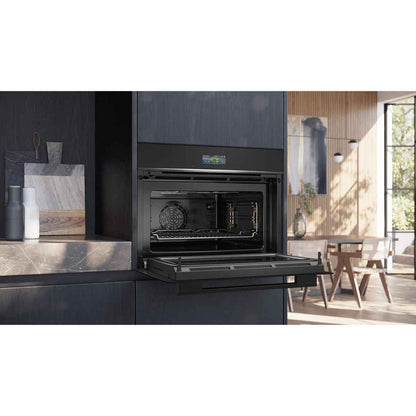 Siemens iQ700 60cm Home Connect Built-In Electric Oven with Microwave – 15 Cooking Functions, Compact Combi Oven