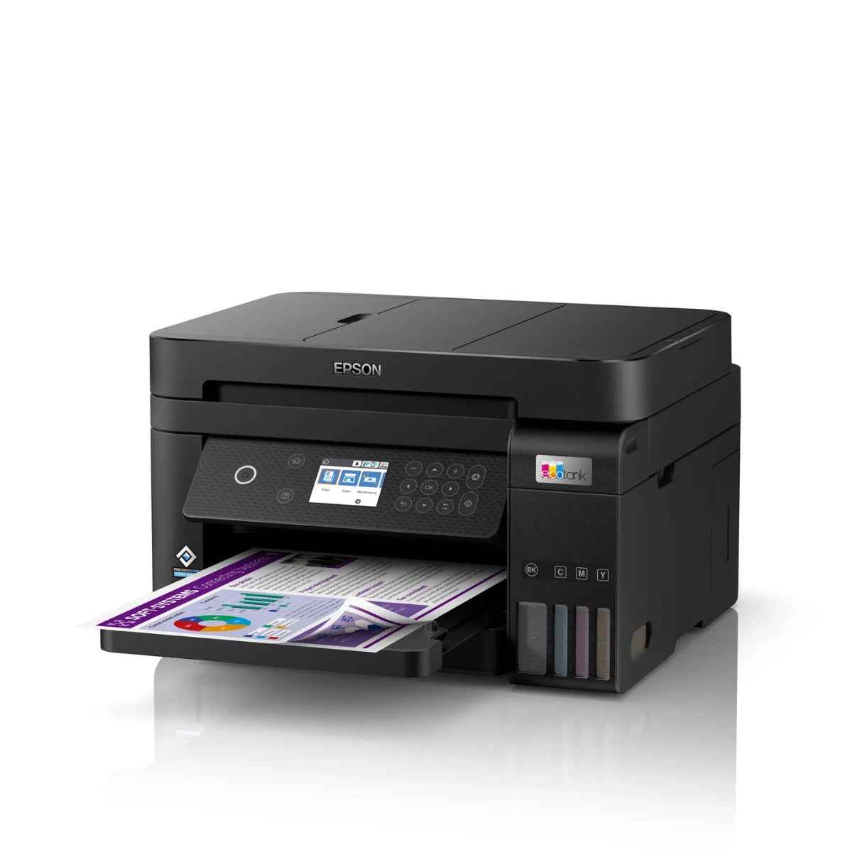 Epson EcoTank L6270 All-in-One (Print • Copy • Scan) – Ink-Tank, Duplex, ADF & WiFi, Offices & Homes Low-Cost, High-Volume Printing with Ink-Tank Efficiency and Full MFP Features