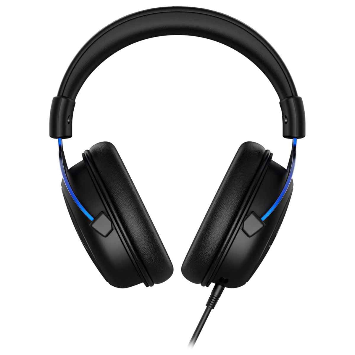 HyperX Cloud 4P5H9AM Wired Gaming Headset – PS5/PS4 Compatible, Noise-Cancelling Mic, Immersive Audio (Black/Blue)