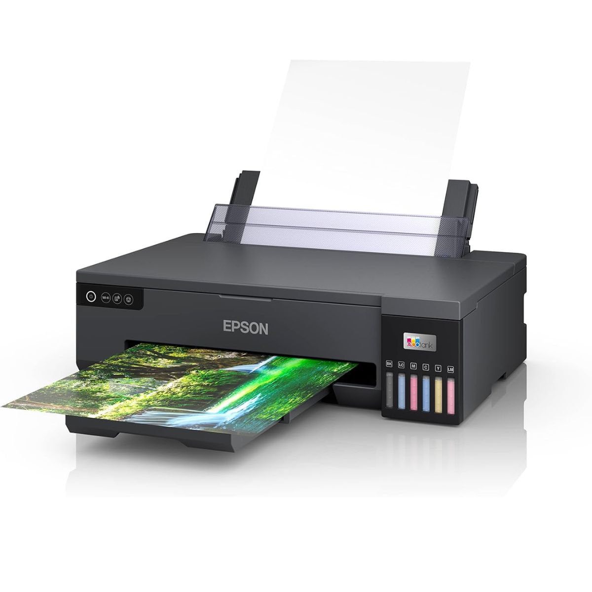 Epson EcoTank L18050 A3 Ink Colour Printer | Wireless Photo Printer | Borderless A3+ Printing | Black | With Box | Approximately 80% Ink Remaining