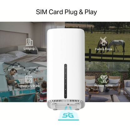 TP-Link Archer NX200 5G AX1800 Wi-Fi 6 Gigabit Router | 574Mbps + 1201Mbps | 5G/4G External Antennas | Archer-NX200