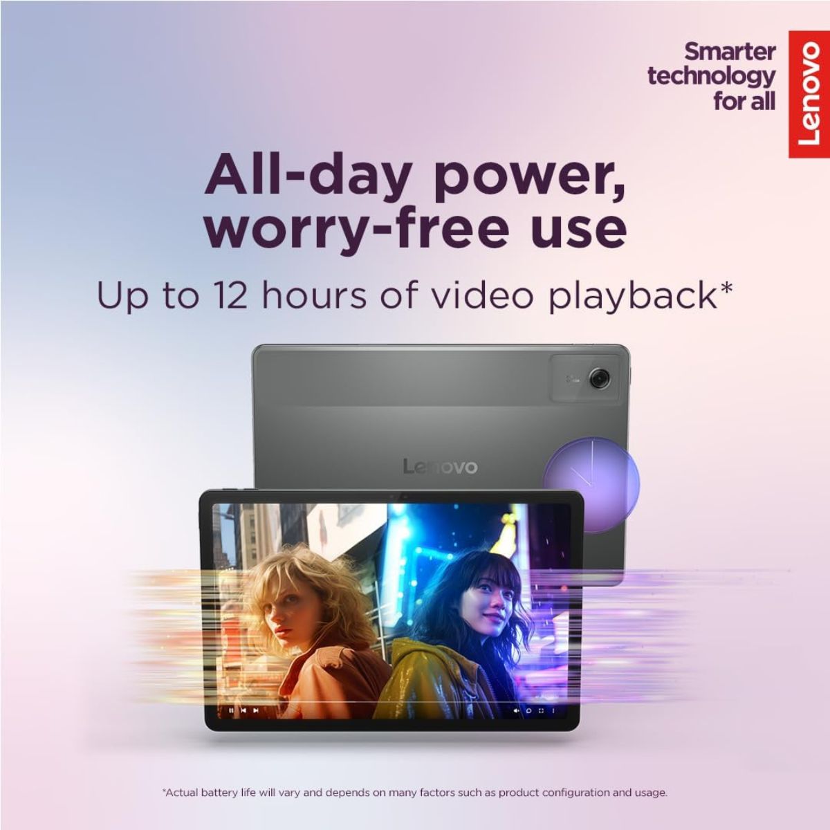 Lenovo Idea Tab 11 Tablet | 11" 2.5K IPS 90Hz Display | 8GB RAM | 128GB Storage | 5G & WiFi | Keyboard & Tab Pen Included | Luna Gray | ZAFM0595AE