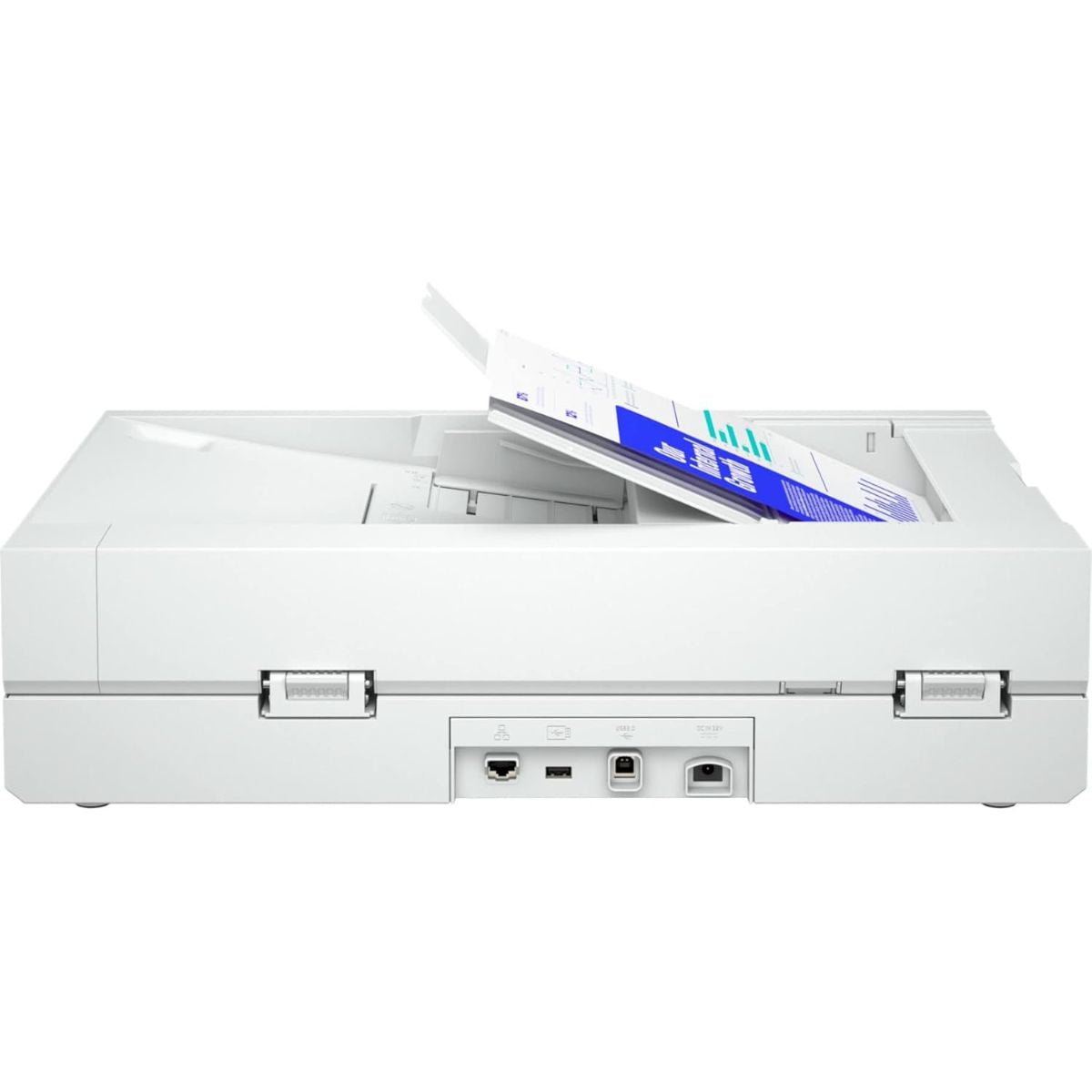 HP ScanJet Pro N4600 fnw1 Professional Scanner, ADF, CIS scanning Technology, Flatbed (20G07A)