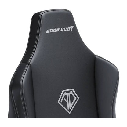 AndaSeat Novis Gaming Chair L Size | Premium PVC Leather | Elegant Black | Fully Assembled